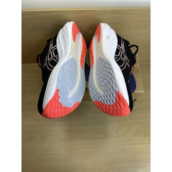 ASICS Men's Gel-Nimbus 26 Running Shoe, US Size 9.5 Black/True RED - Picture 6 of 15